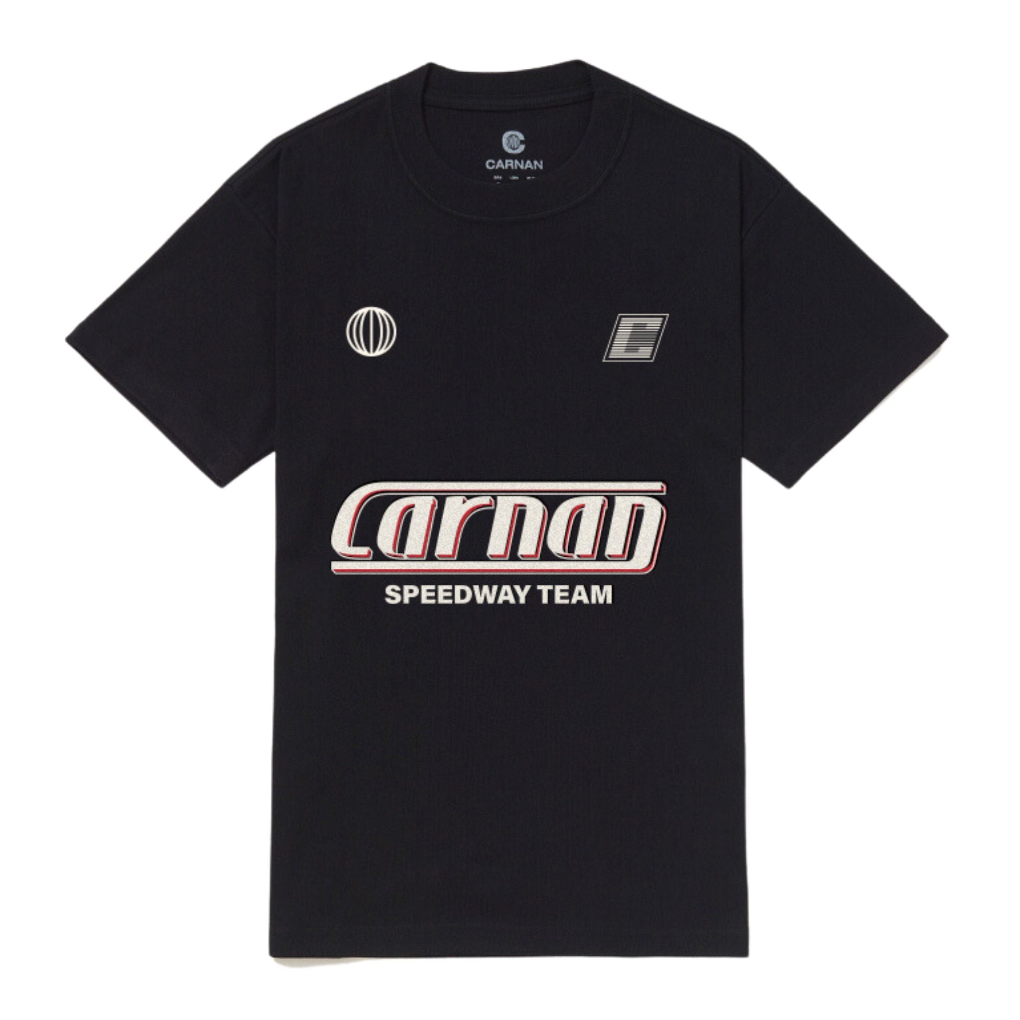 CARNAN - Heavy T-shirt Speedway Team "Black" - THE GAME